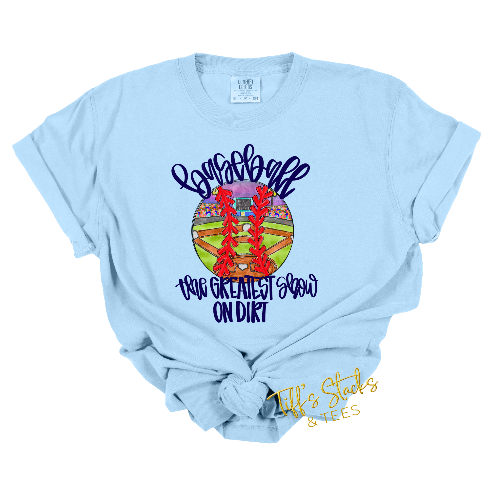 Baseball The Greatest Show on Dirt (Blue)