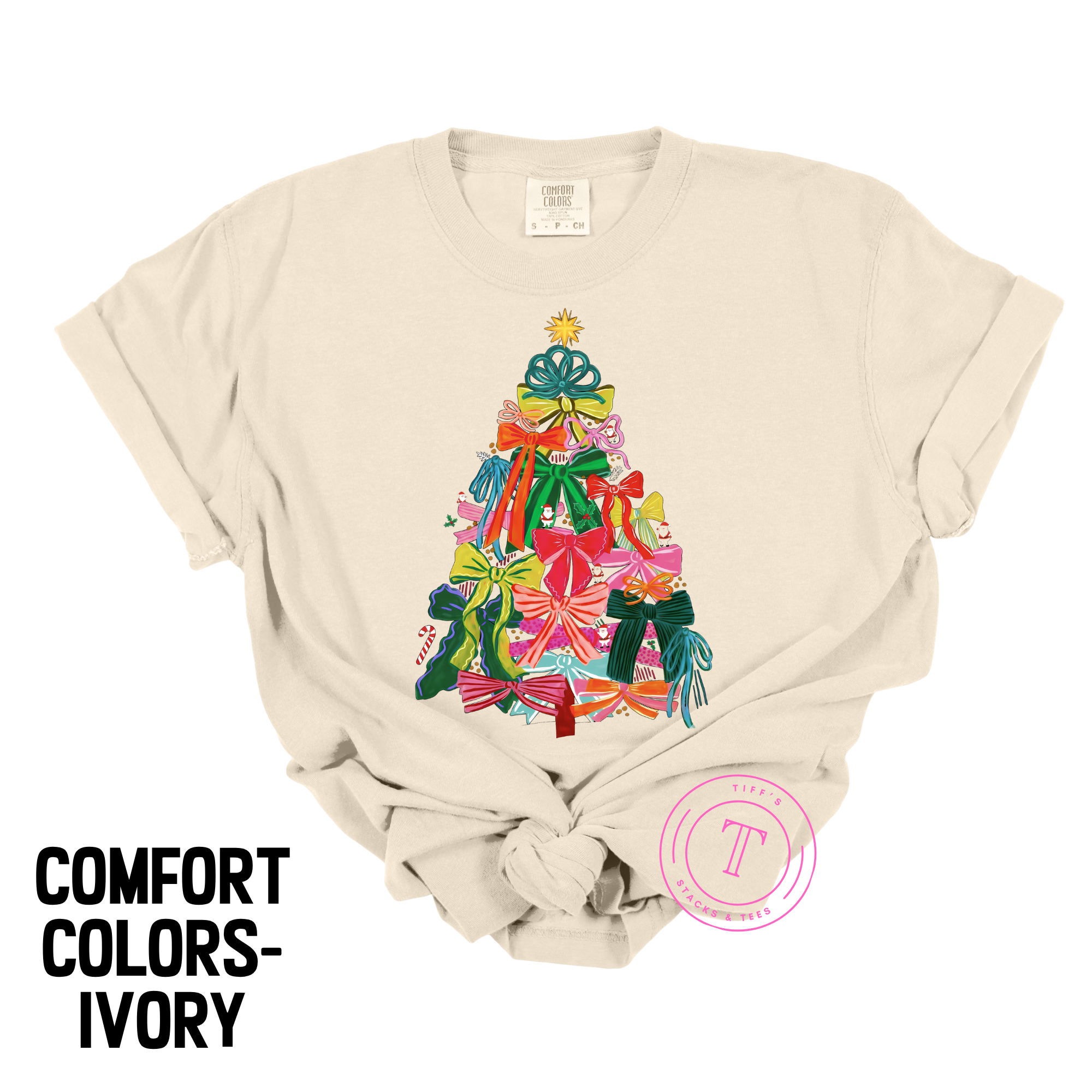 Coquette Bow Christmas Tree Youth