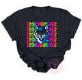 Timberwolves Preppy Neon Mascot Youth