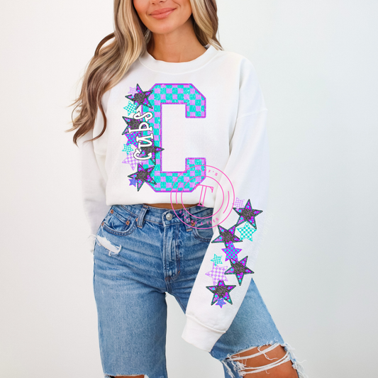 Cubs Varsity Stars on Sleeve