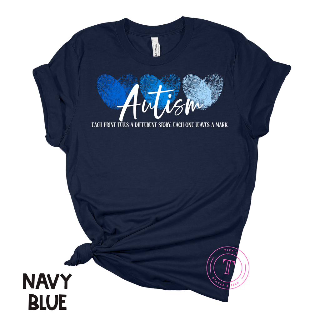 Autism Awareness - Each Print Tells a Different Story