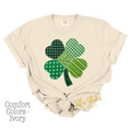 St. Patrick's Day Faux Quilted Shamrock