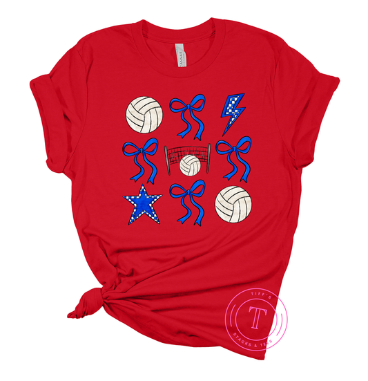 Volleyball Coquette - Royal Blue Youth