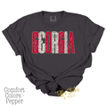 Georgia Distressed Metallic Dal Dot