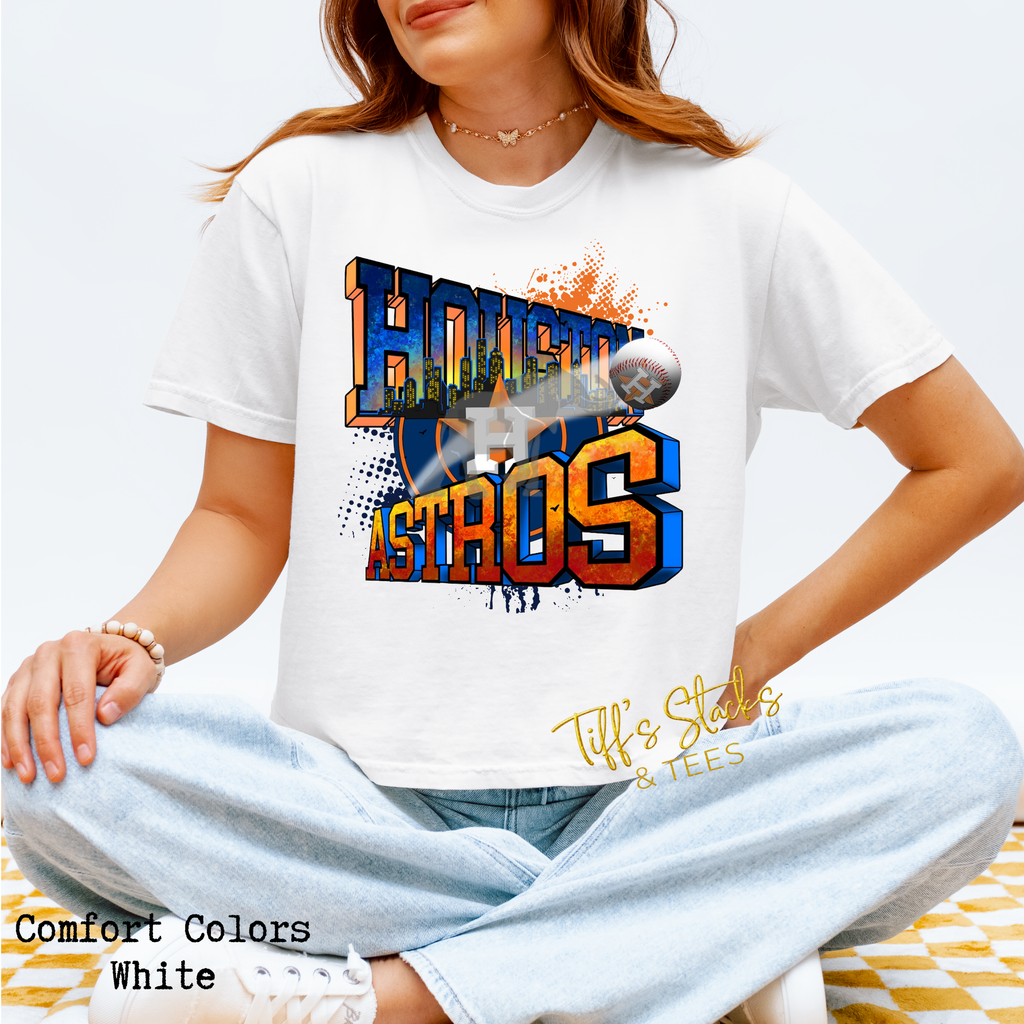 Houston Astros Block Letters