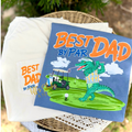 Best Dad by Par Gator Front/Back