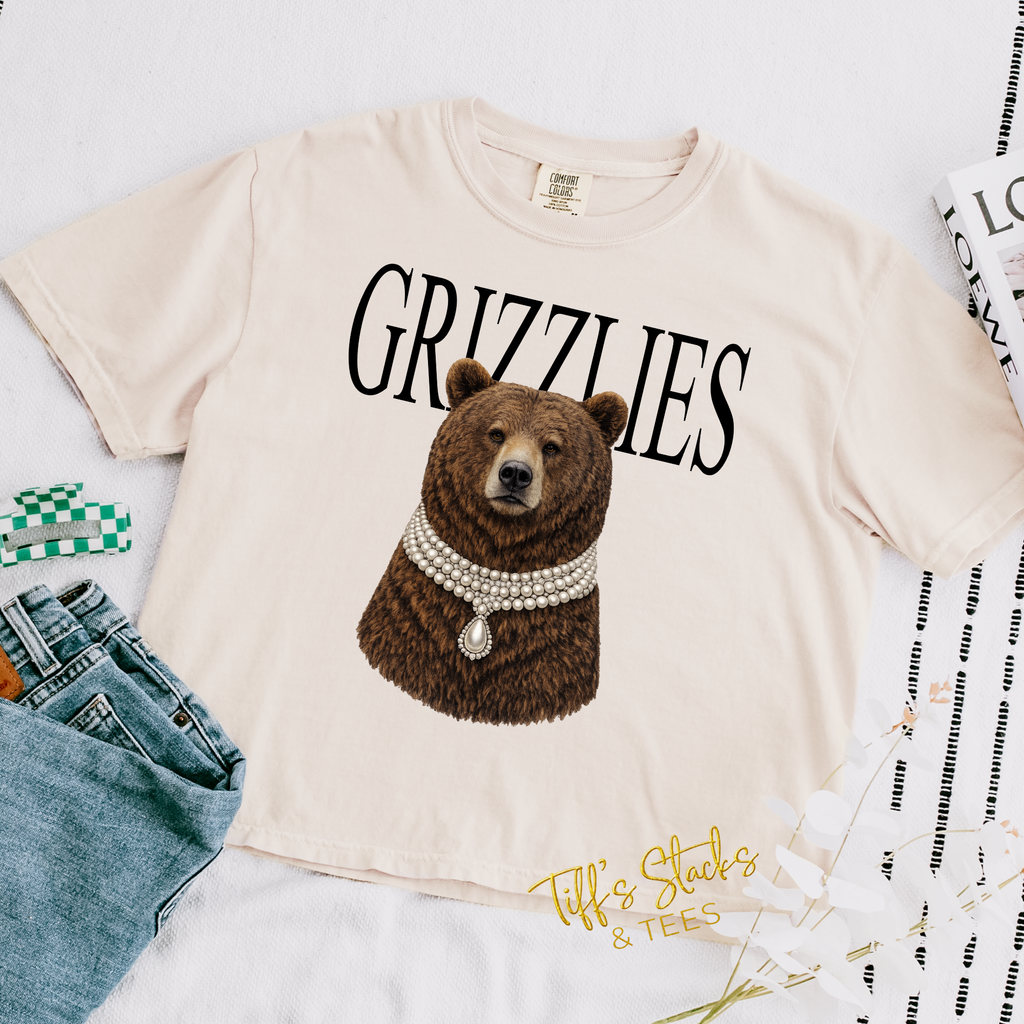 Grizzlies Bear w/ Pearls