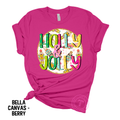 Holly & Jolly Preppy Nutcracker in Circle