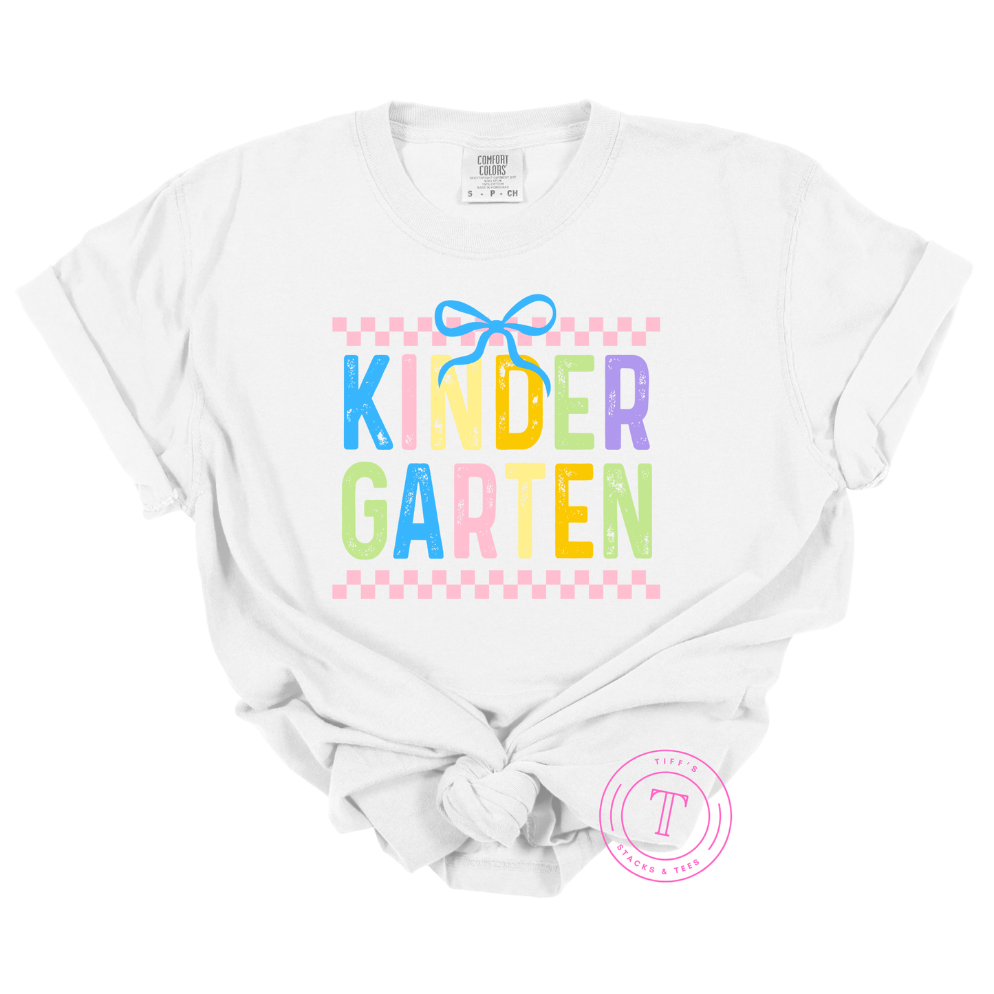 Grade Level Pastel Checkered Coquette Youth