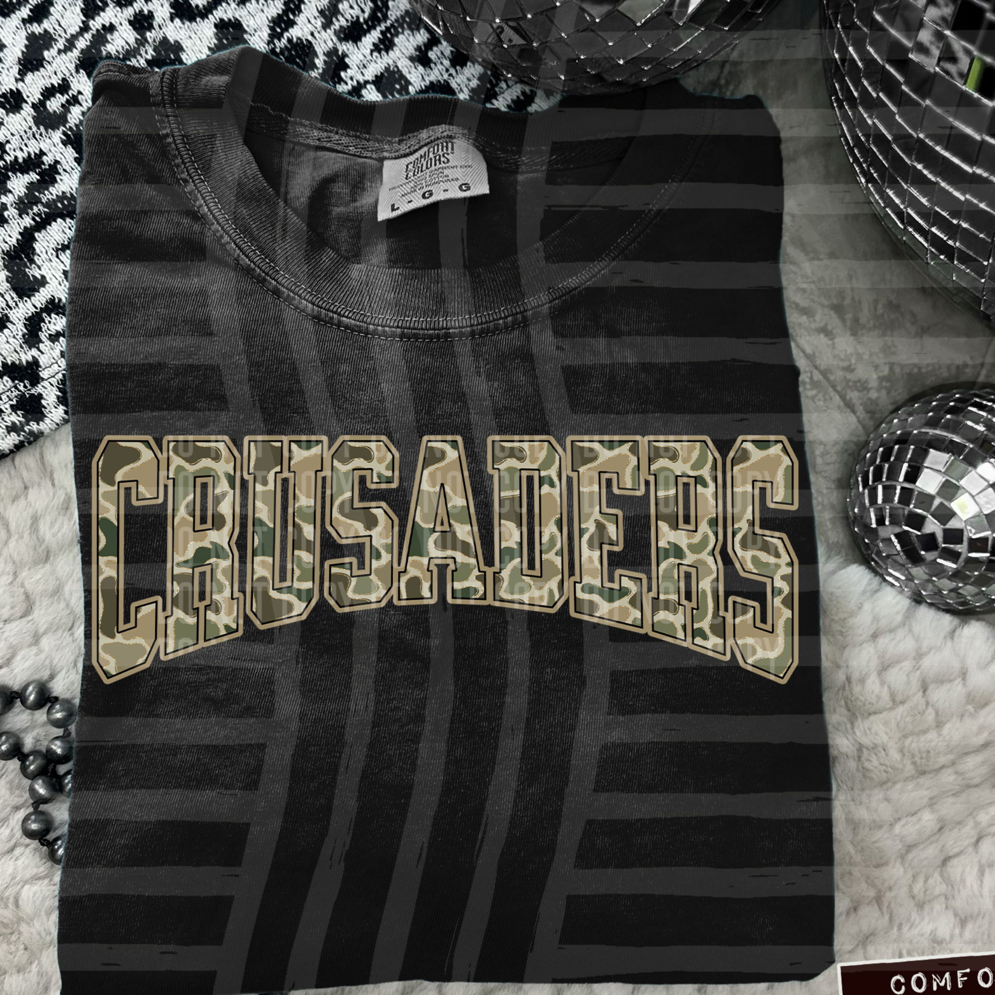 Crusaders Camo Varsity