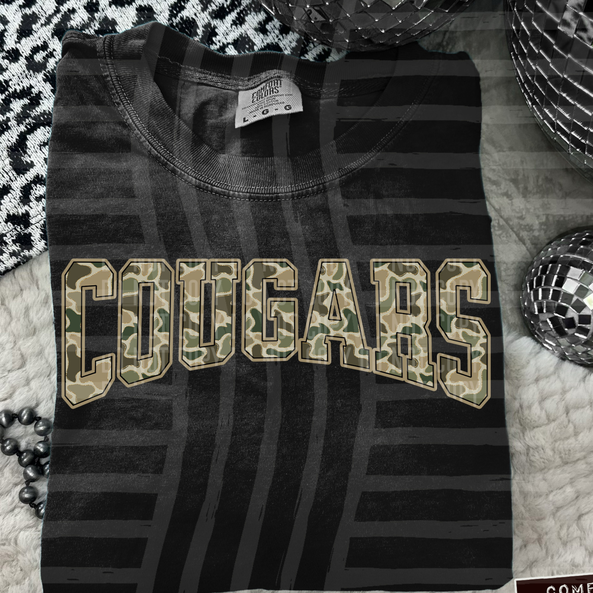 Cougars Camo Varsity Youth