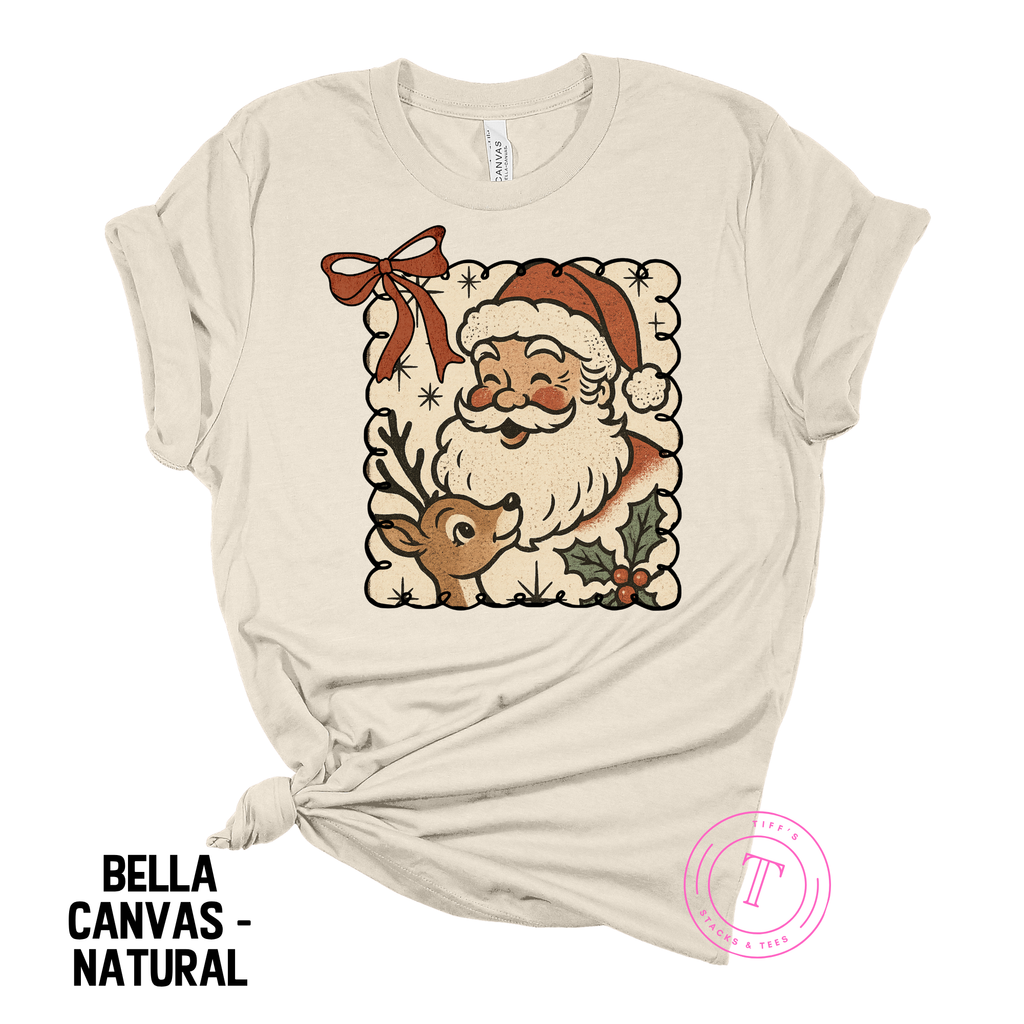 Vintage Santa & Rudolph Youth