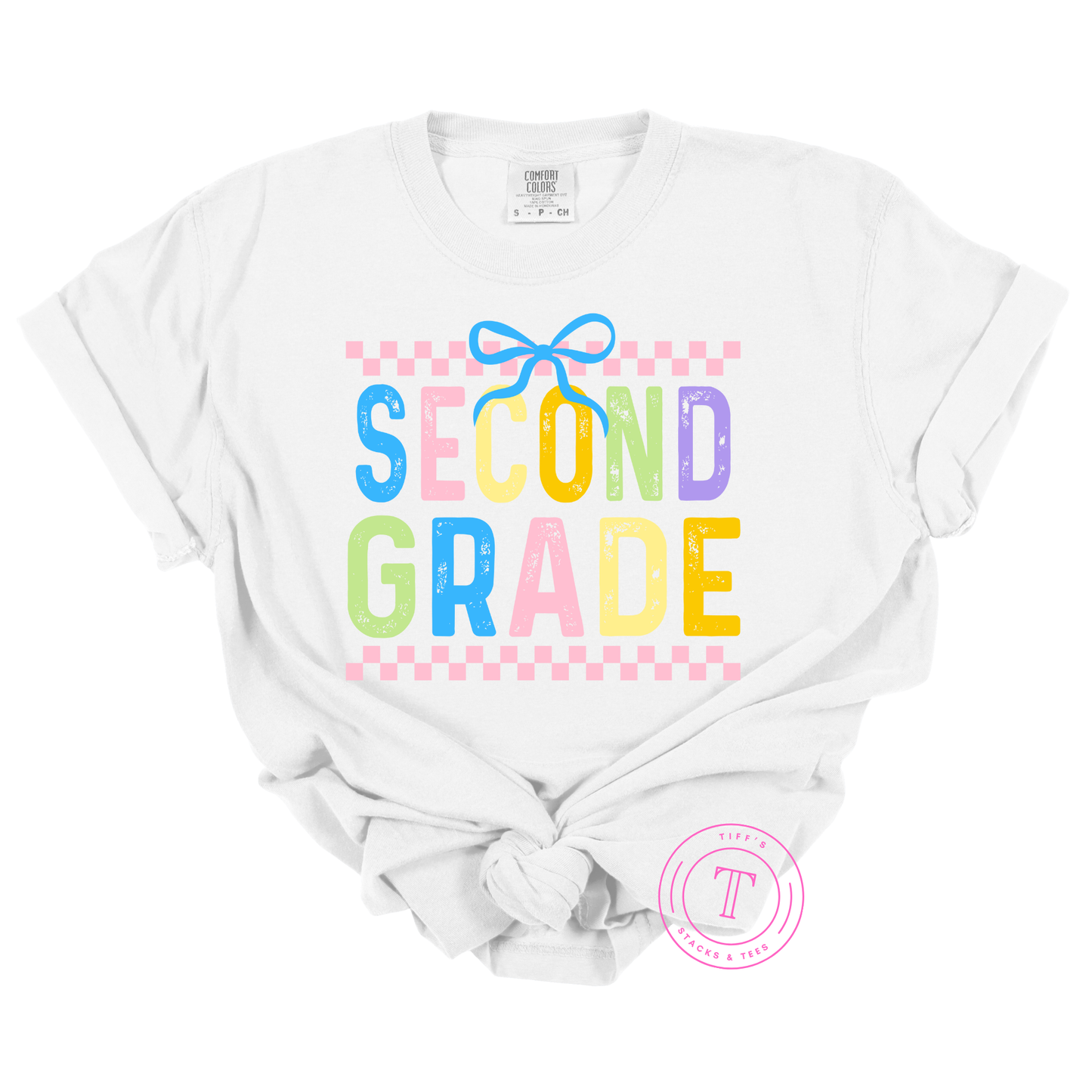Grade Level Pastel Checkered Coquette Youth