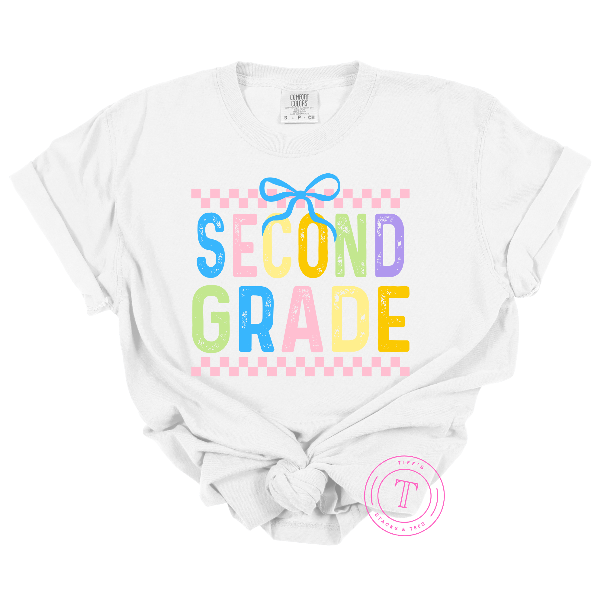 Grade Level Pastel Checkered Coquette Youth