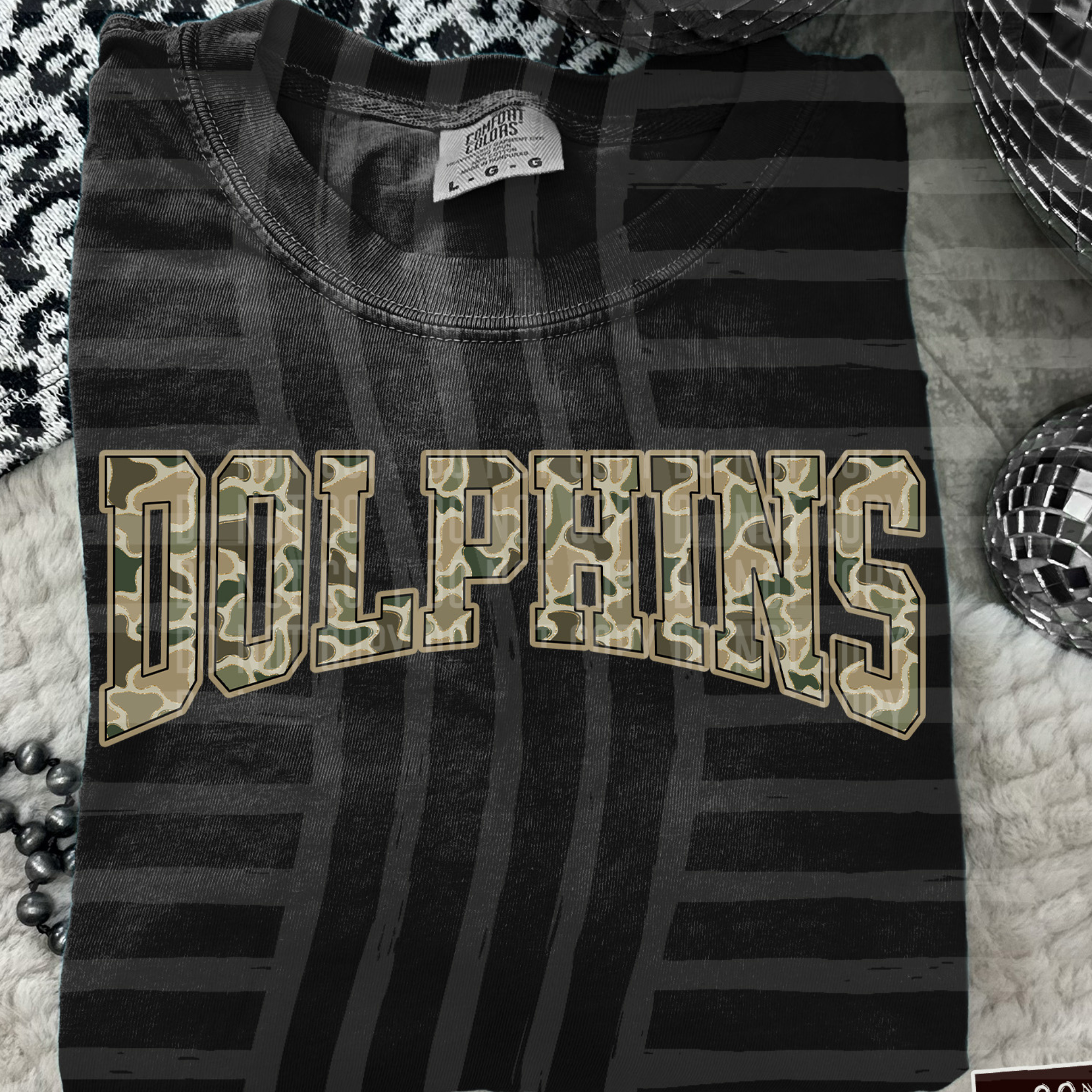 Dolphins Camo Varsity Youth