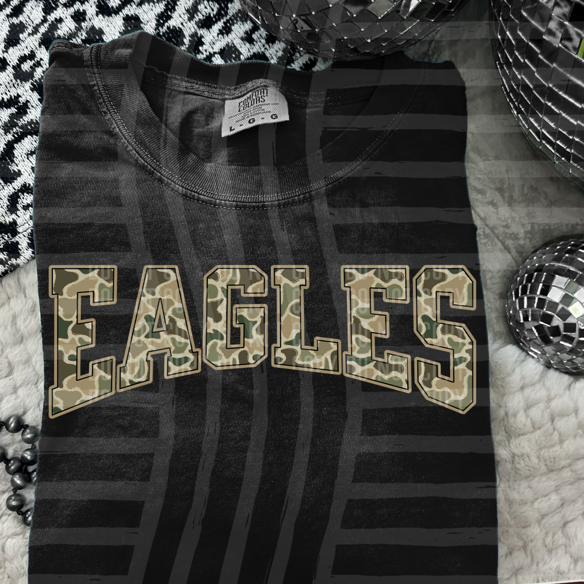 Eagles Camo Varsity