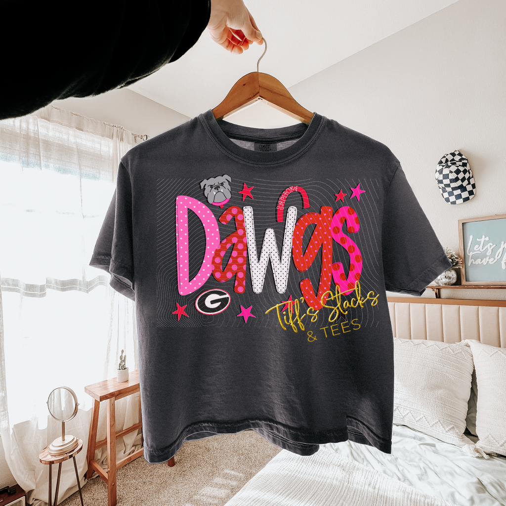 Dawgs Preppy Polka Dots