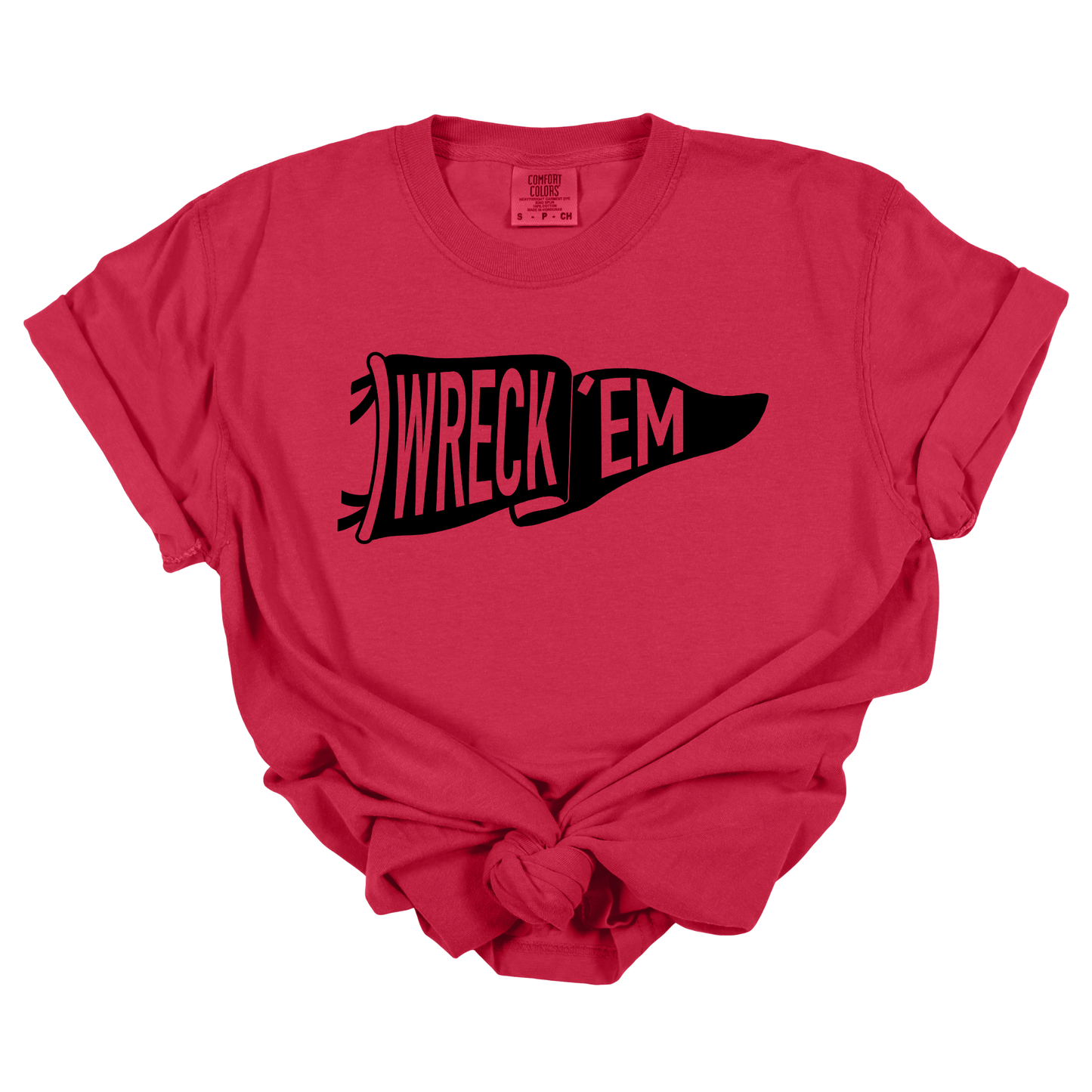 Wreck Em Pennant Flag