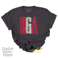 UGA Distressed Metallic Dal Dot