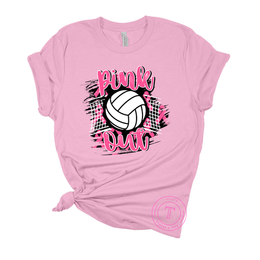 Pink Out Volleyball