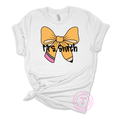 Teacher Pencil Coquette Bow Personalized