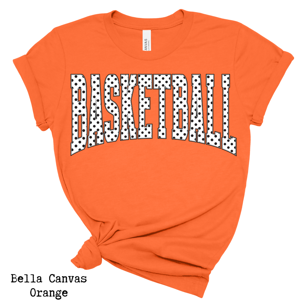 Basketball Polka Dot
