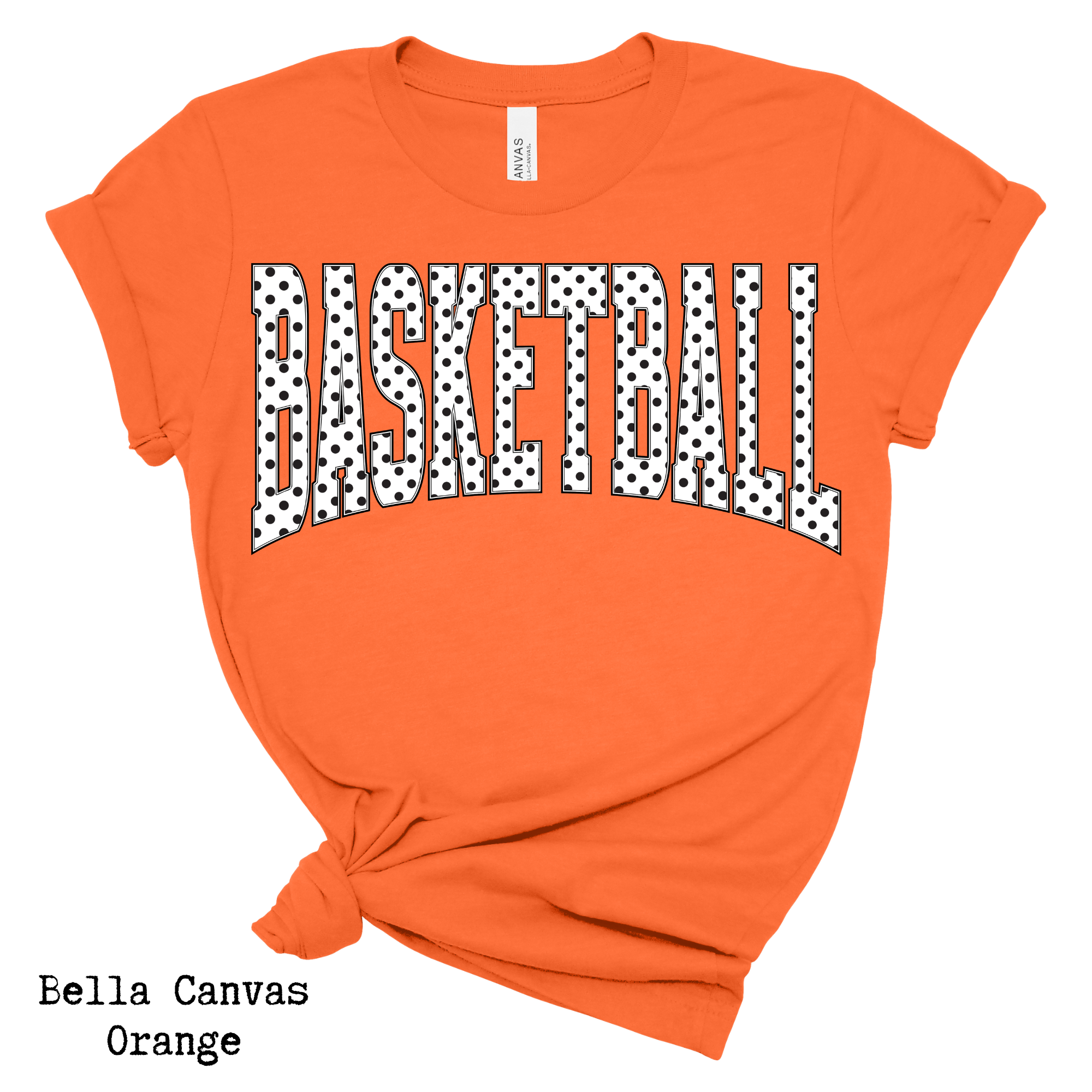 Basketball Polka Dot