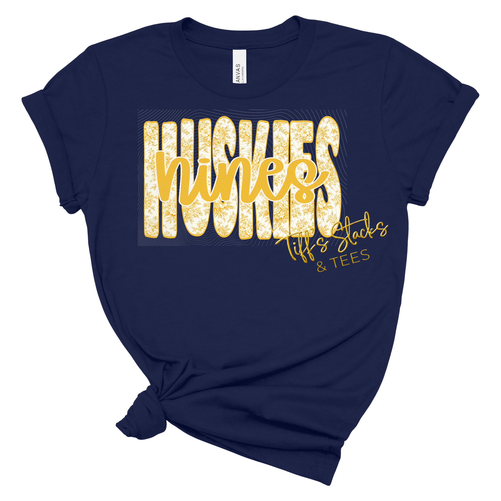 Hines Huskies Vintage Floral