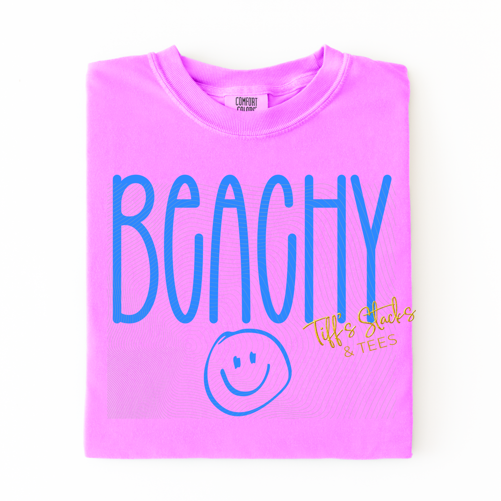 Beachy Smiley Face