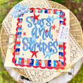 Stars & Stripes Preppy w/ Gold Stars