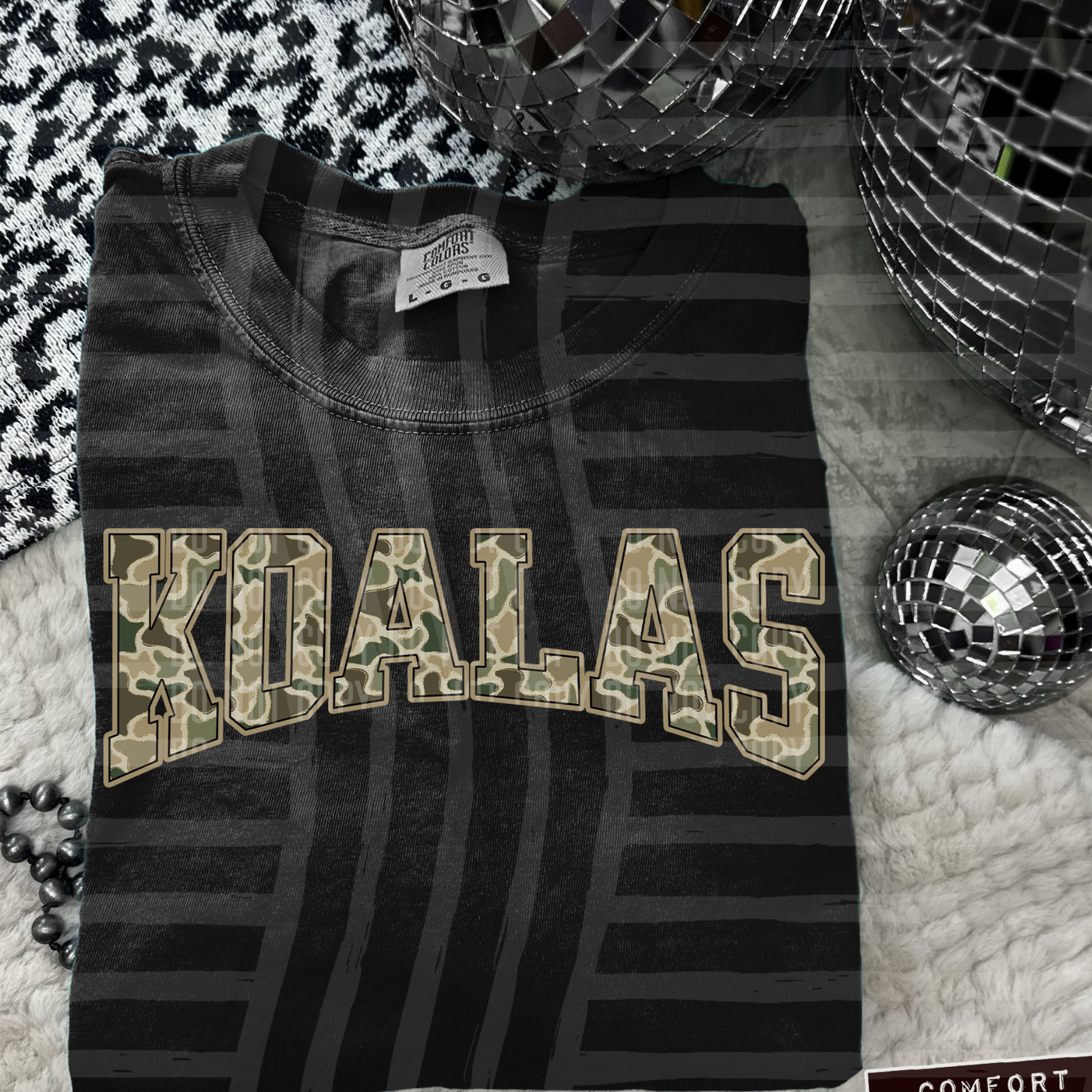 Koalas Camo Varsity Youth