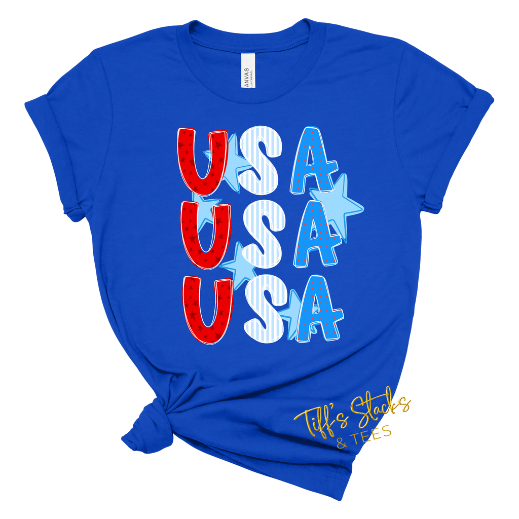 USA Stacked