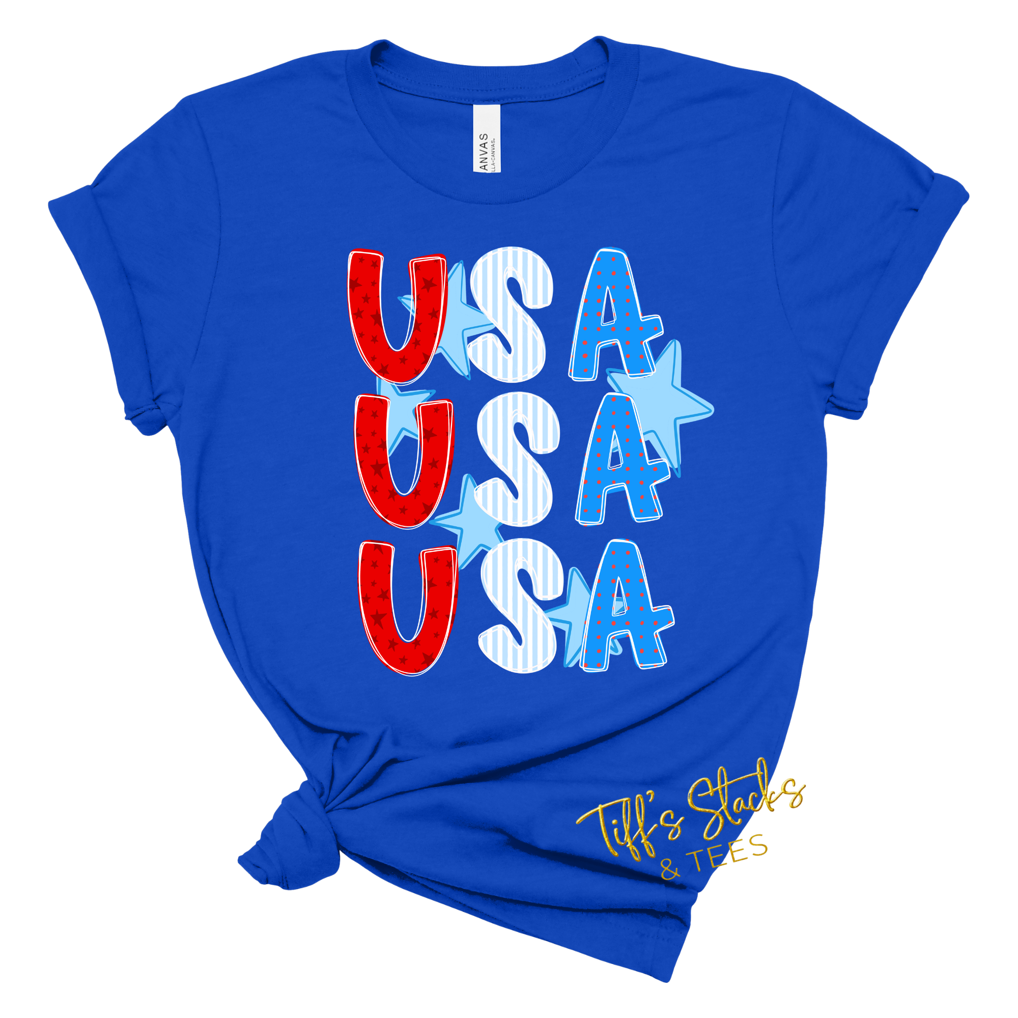 USA Stacked