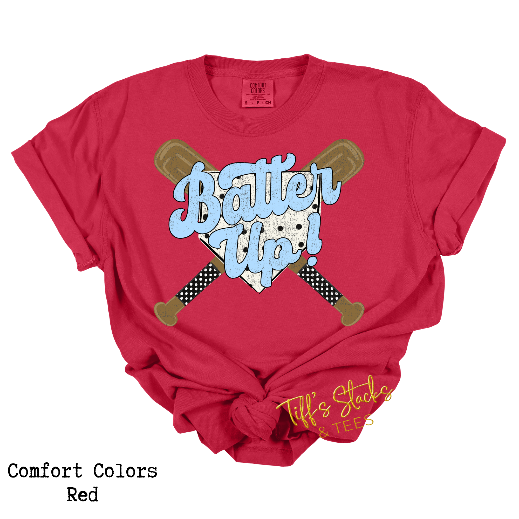 Batter Up Preppy Polka Dots