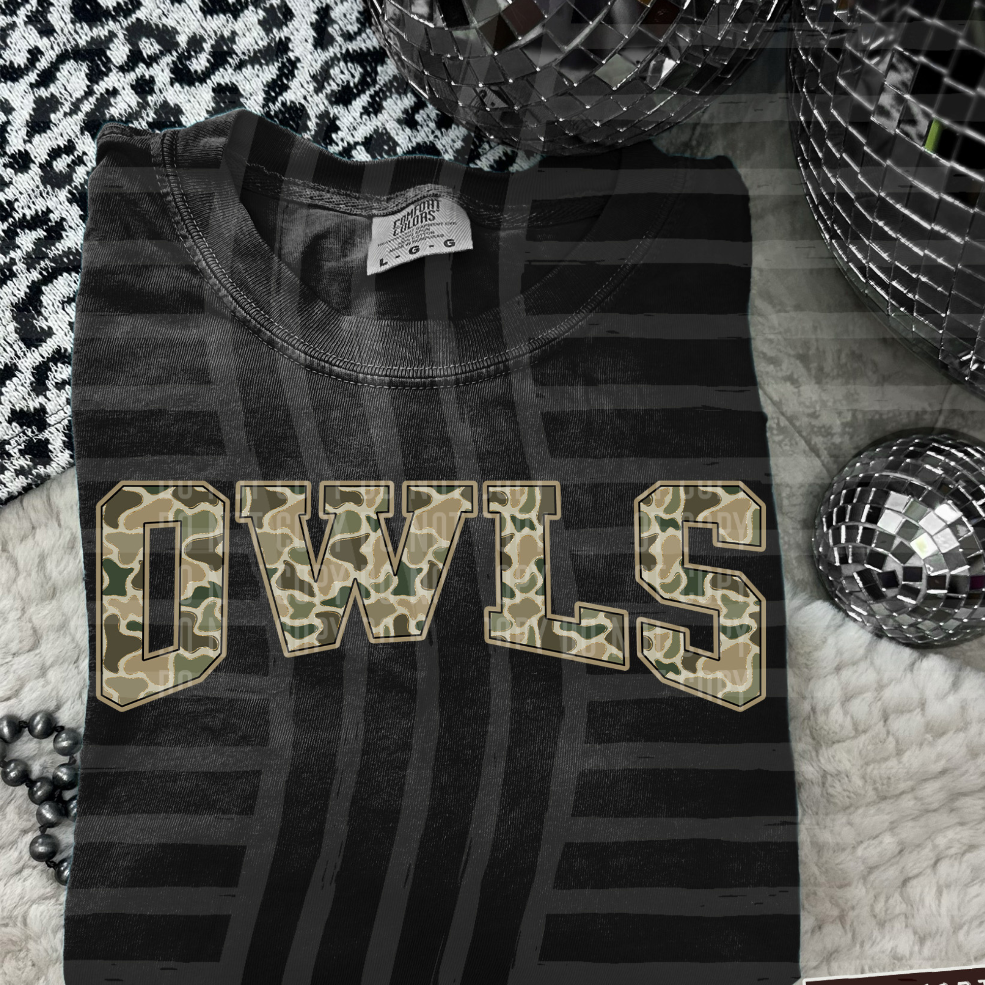 Owls Camo Varsity Youth