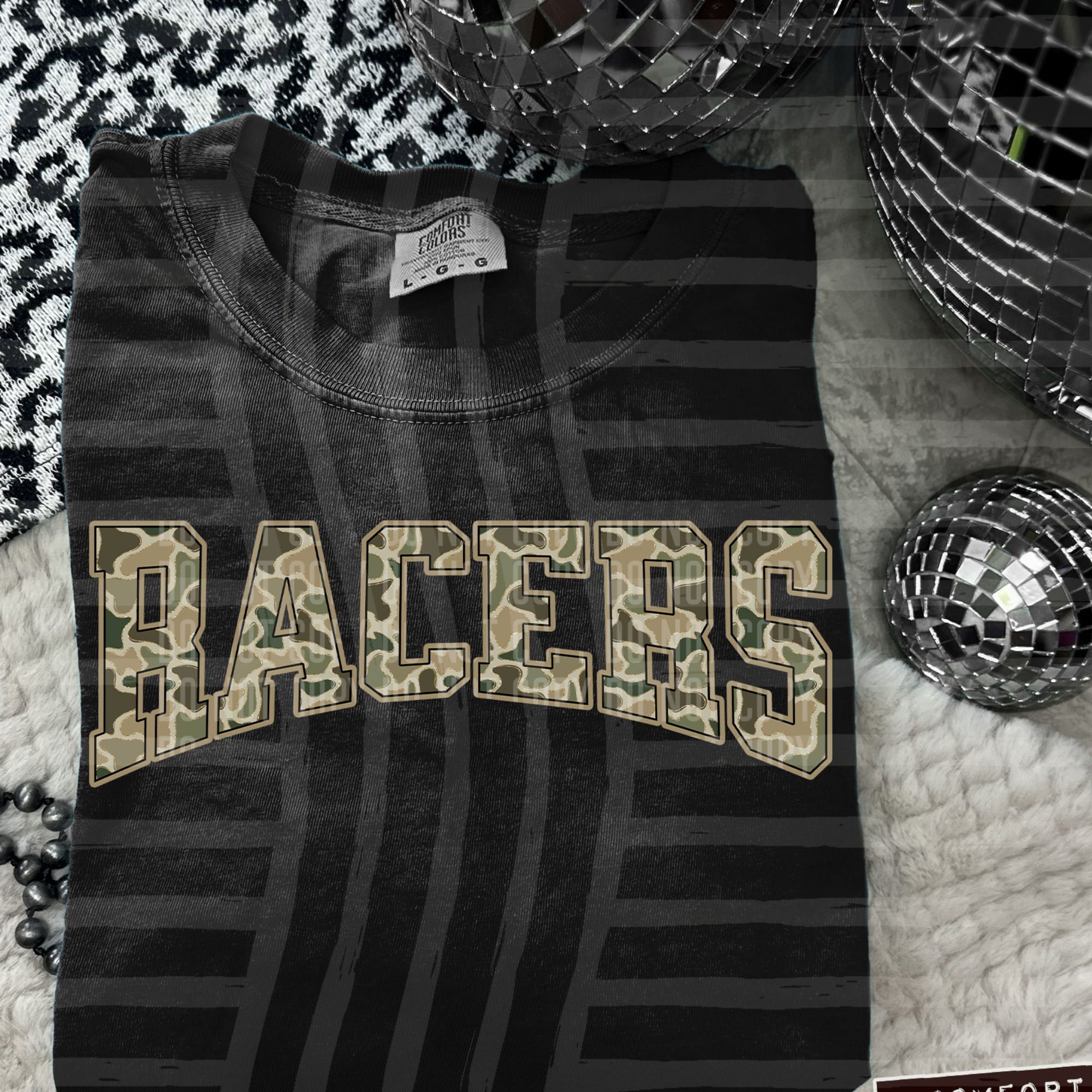 Racers Camo Varsity