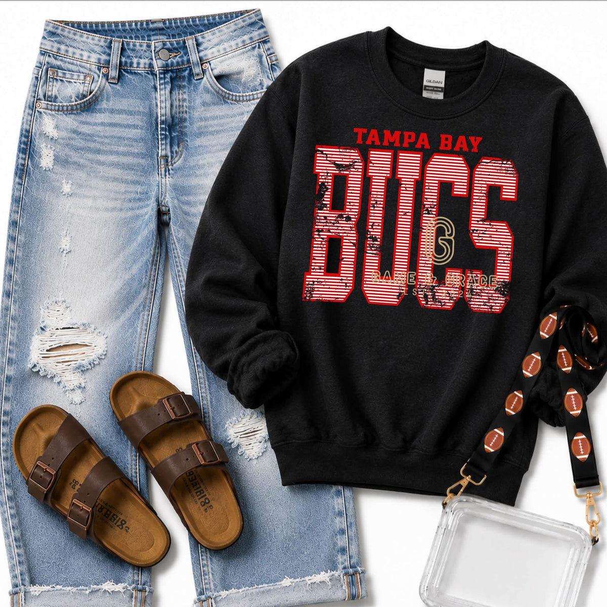 Bucs Striped Vintage
