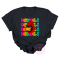 Cardinals Preppy Neon Mascot