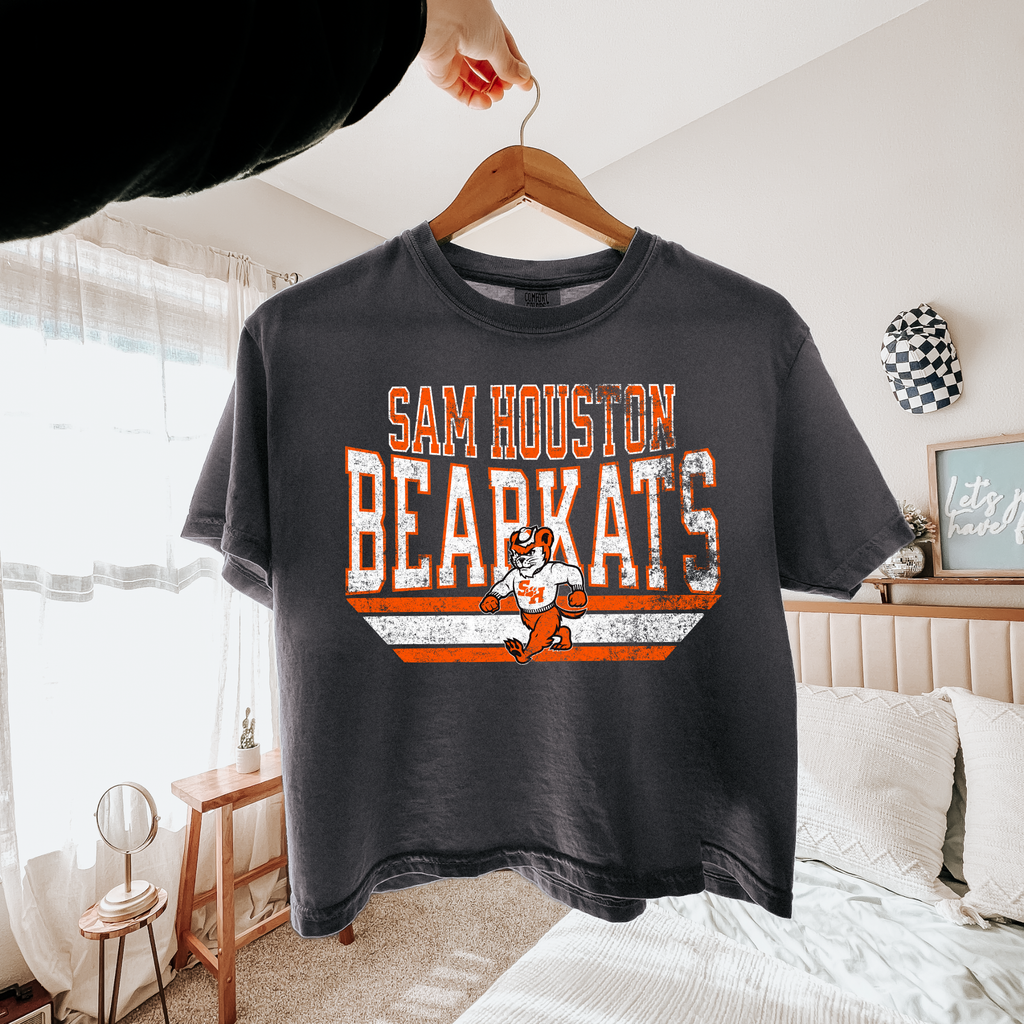 Sam Houston Bearkats Vintage Mascot