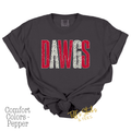 Dawgs Distressed Metallic Dal Dot