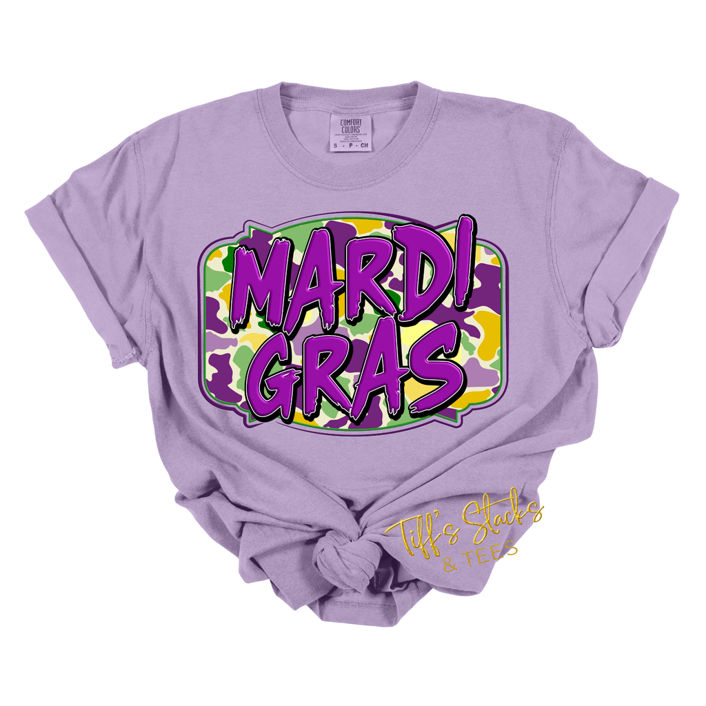 Mardi Gras Camo Youth