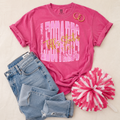 Leopards Pink Stretched Font