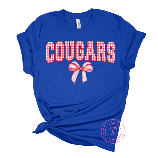 Cougars Gingham Coquette