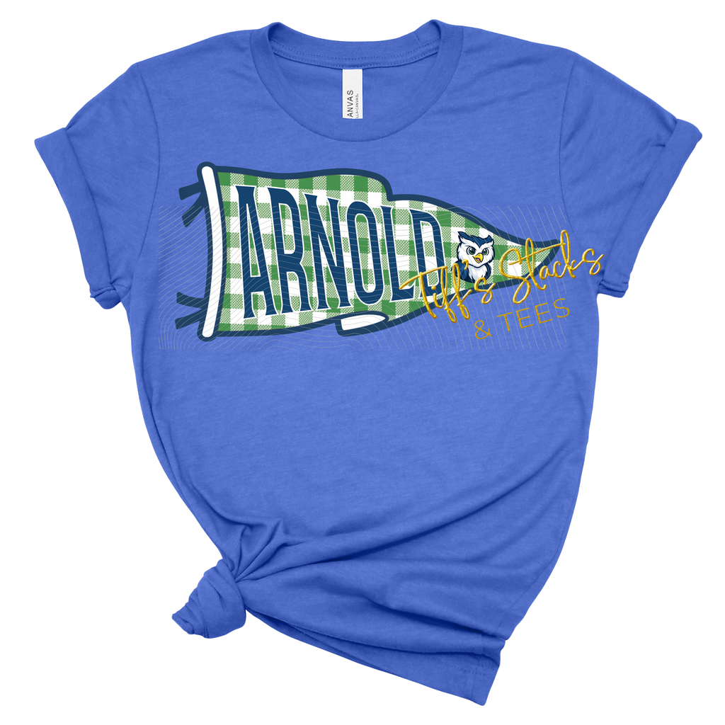 Arnold Owls Gingham Pennant