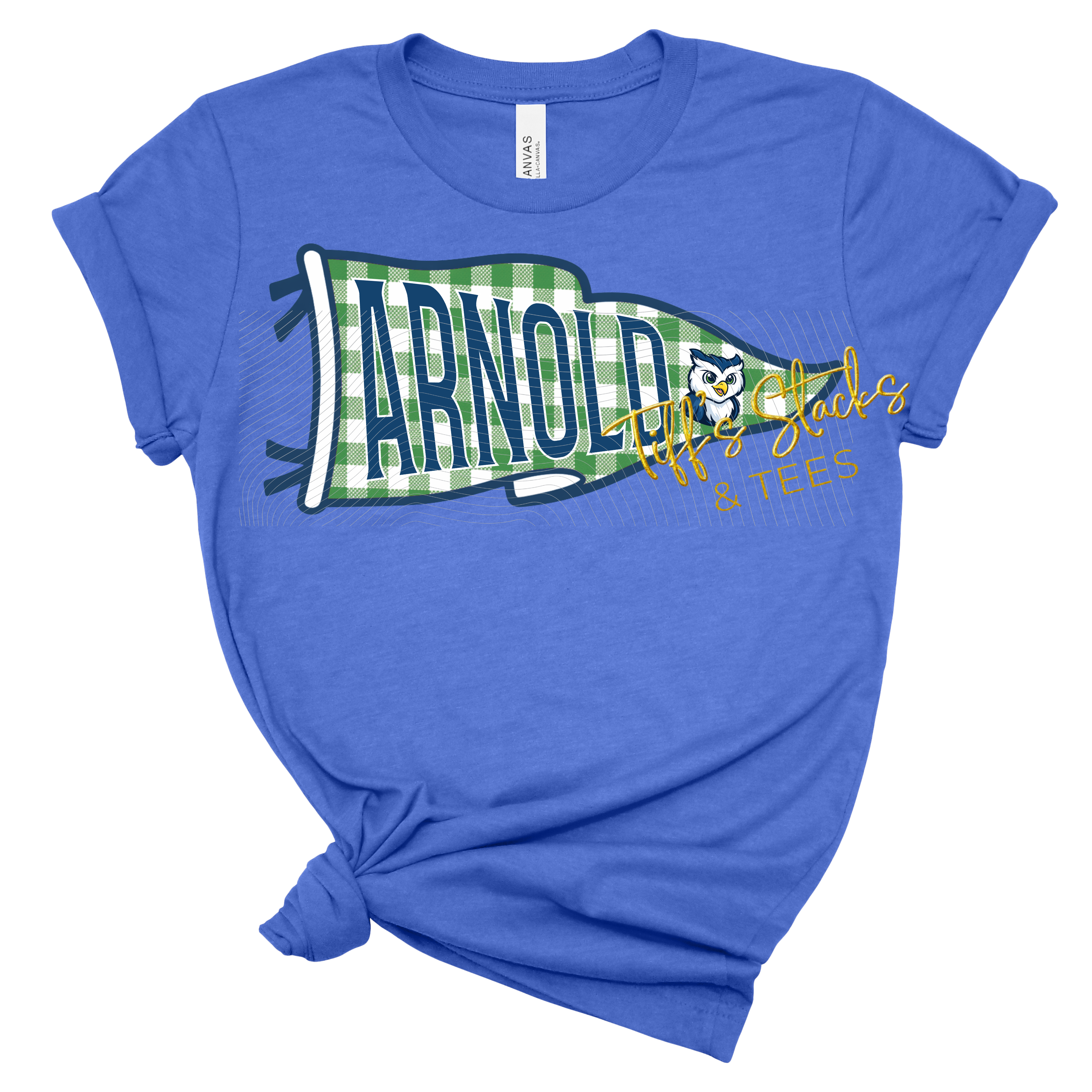 Arnold Owls Gingham Pennant