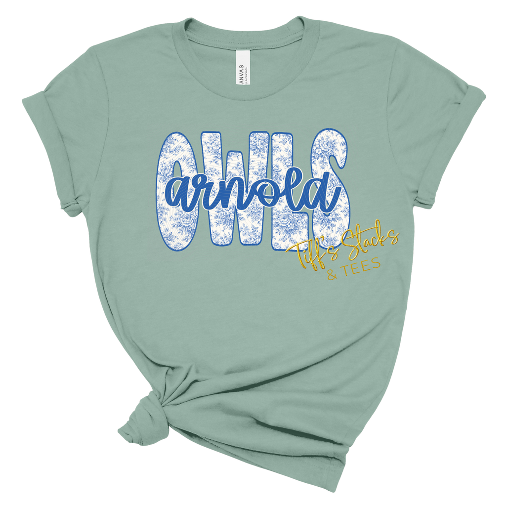 Arnold Owls Vintage Floral