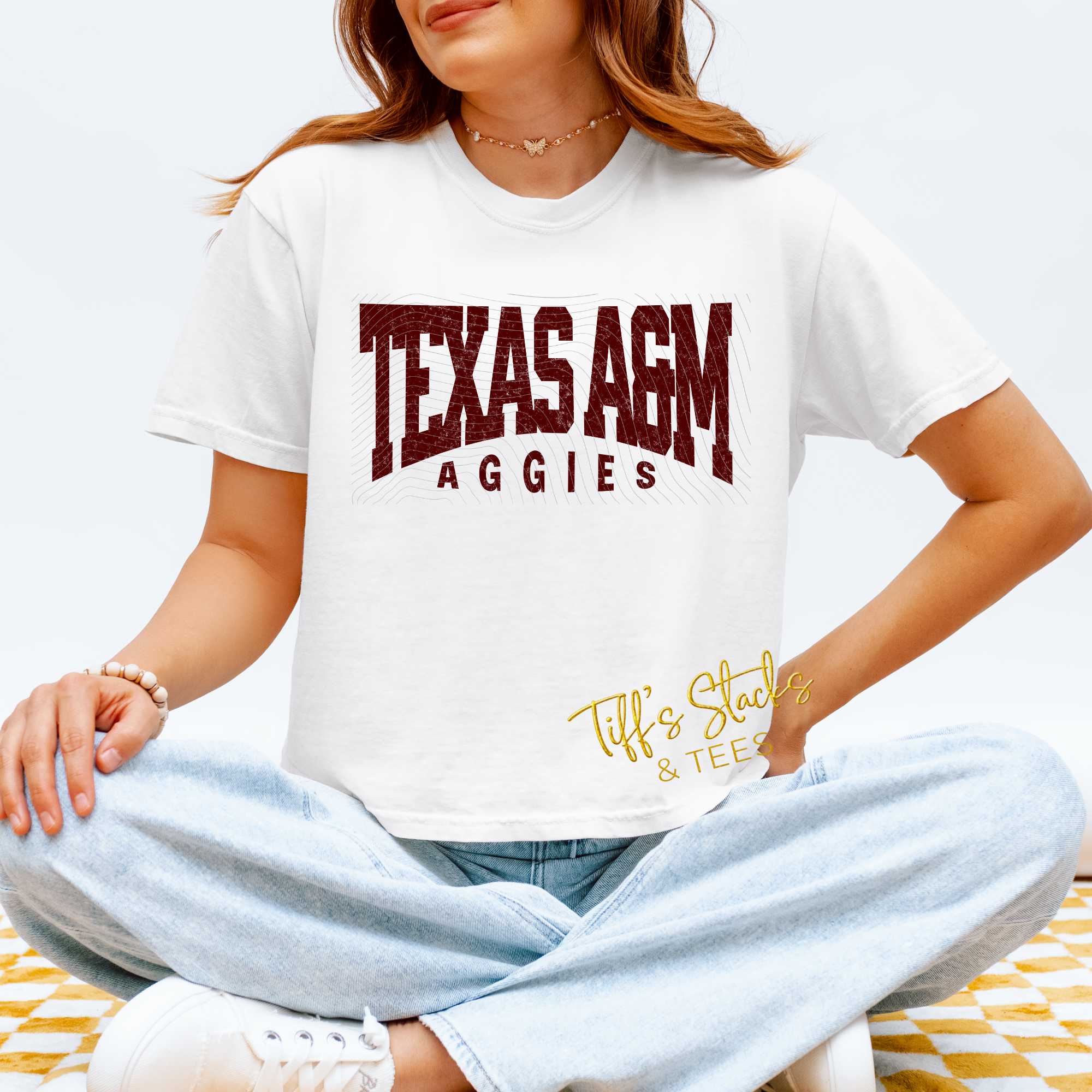Texas A&M Aggies Maroon Letters