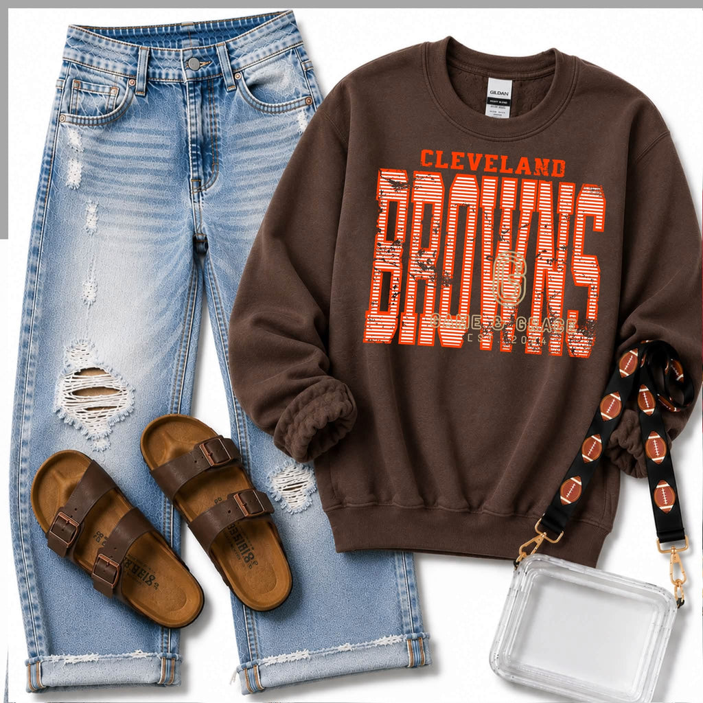 Browns Striped Vintage