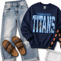 Titans Striped Vintage