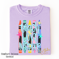 Teach Love Inspire Preppy Crayons